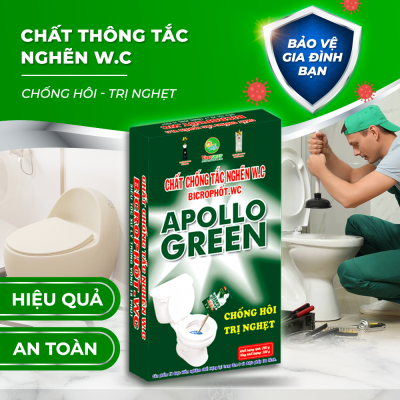 Bột thông cầu Apollo Green 300gr