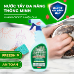 Nước tẩy đa năng thông minh Apollo Green 650gr